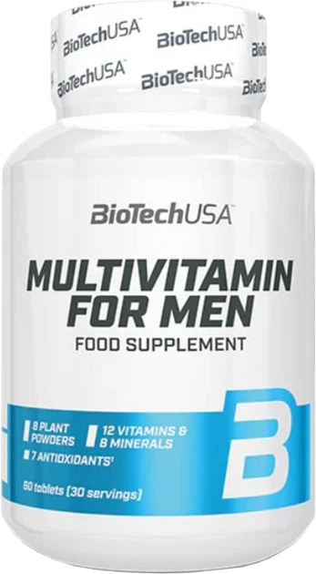 Мультивітамінний комплекс для чоловіків Biotech Multivitamin for Men 60 таблеток